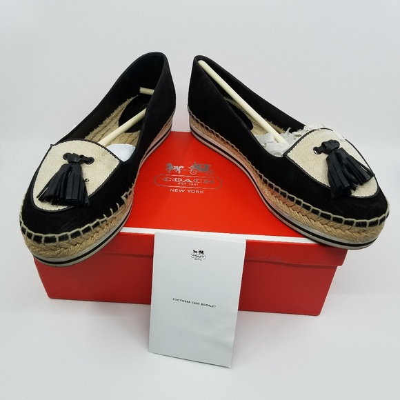 Coach Shoes - Coach Romy Nubuck/Soft Nappa Flat - 8.5